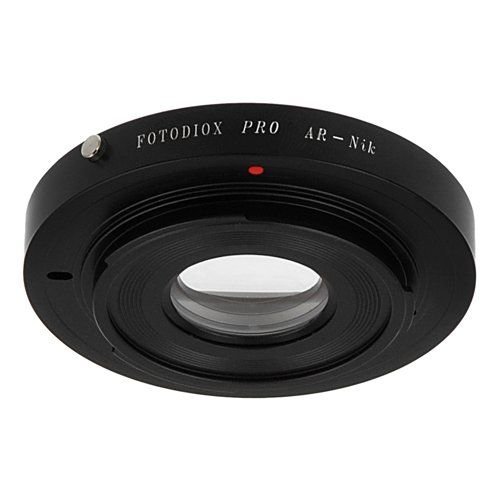 Fotofiox Pro - Adaptateur de monture d objectif  pour objectif Konica AR et appareils photo Nikon F-Mount DSLR