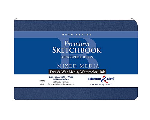Beta Softcover Sketchbook 8.5X5.5 Ls by Stillman & Birn