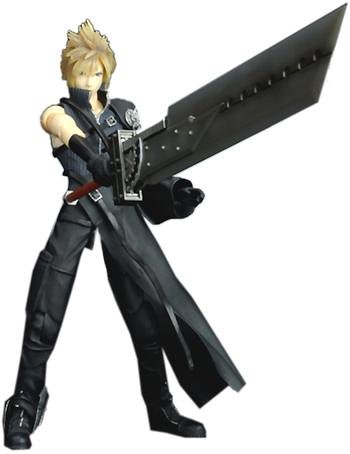 cloud strife action figure