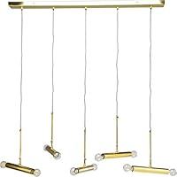 Kare Lámpara Colgante, Dorado, 30 x 130 x 150 cm