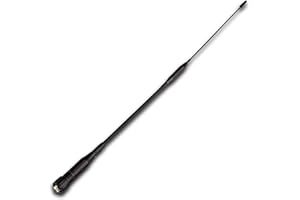 Ailunce HD1 SMA-F Antena Banda Doble VHF/UHF 136-174/400-480MHz Antena Compatible con Walkie Talkie Ailunce HD1 RT5 RT5R Baofeng UV-5R BF-888S UV-5R+ Plus UV-5RTP UV-5RE (1 Pieza)