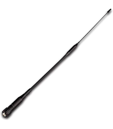 Retevis HA07 Walkie Talkie Antenna Biband 73.5 Cm, Two-Way Radio SMA-F