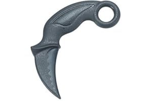 Playwell Black Polypropylene Combat Malaysian Training Knife - New