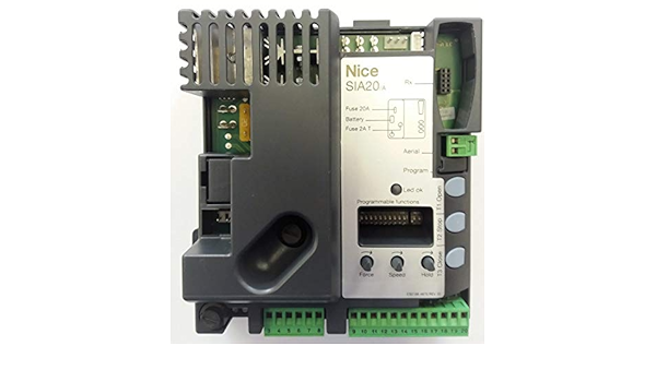 Nice Sia20 A Zentrale Steuerung Mit Elektronikkarte Fur Barriere Amazon De Baumarkt