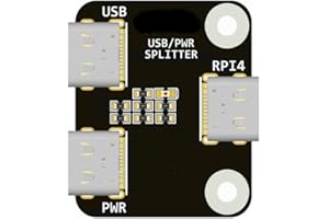 SZAERFA Usb splitter CM4 für Raspberry Pikvm HDMI CSI KVM IP pi ATX