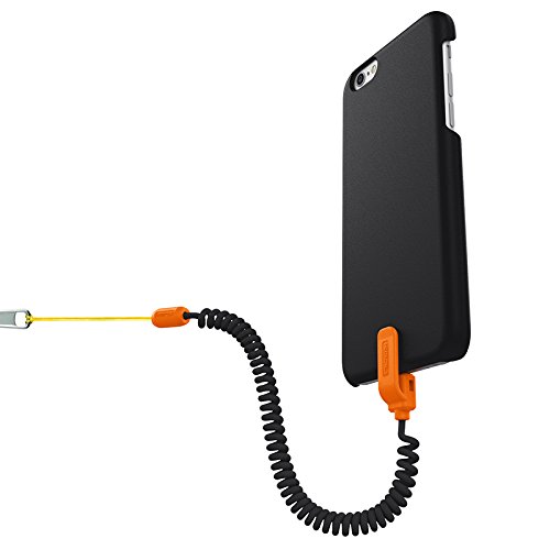 Kenu Highline - Correa de seguridad y carcasa protectora para Apple iPhone 6, color naranja