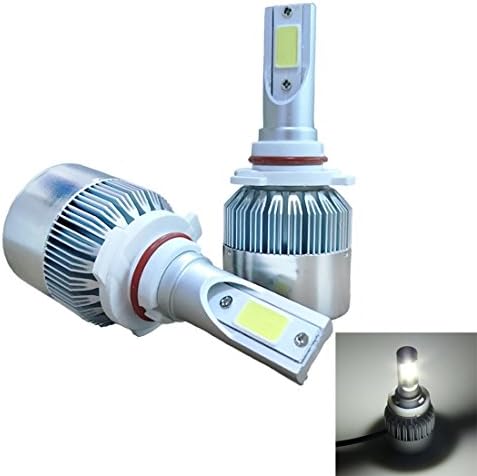 FINE QUALITY Light Bulb, 2 PCS C9 9005 36W 3800 LM 6000K Waterproof IP68 Car Auto LED Headlight with 2 COB LED Lamps, DC 9-36V ,GISION