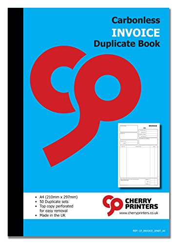 NCR Factura Duplicado Libro A4 50 Juegos Carbonless