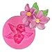 Produktbild Qinlee Double Narzisse Blumen Trompete Modellierung Fondant Silikonform zum Backen und Basteln für Muffins Kekse Schokolade Kuchen Dekoration DIY Mould Backwerkzeuge