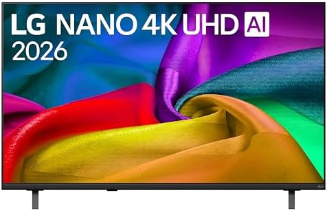LG NANO AI UHD 50 Pollici, Serie NU8E 2026 Smart TV 4K - 50NU8E0B3LA
