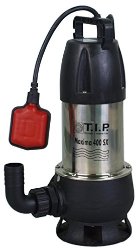 T.I.P. 30140 Schmutzwasser Tauchpumpe Baupumpe Maxima 400 SX, bis 24.000 l/h Fördermenge - 2