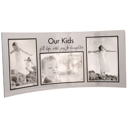 Juliana Our Kids Glass Triple Photo Frame 4x6"