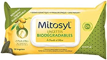 Mitosyl Biodegradable Wipes with Olive Oil 70 Wipes