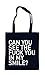 Produktbild Can You See The Fuck You Bag Black