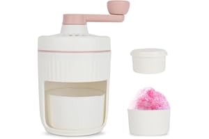 YNNHUDEEP Eiscrusher manuell, Slush maschine, Eiszerkleinerer, Crushed ice maker, Barzubehör, ohne Strom, rostfrei, Ice Crusher, Cocktails Slush Machine Ice Cube Crusher,für Bar Küche vereist Trinken zubehö