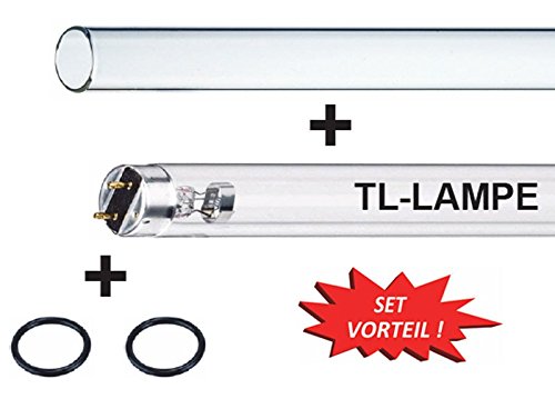 Xclear Set di Ricambio Lampade UV-C, 55 W TL (Adatto Anche per TMC)
