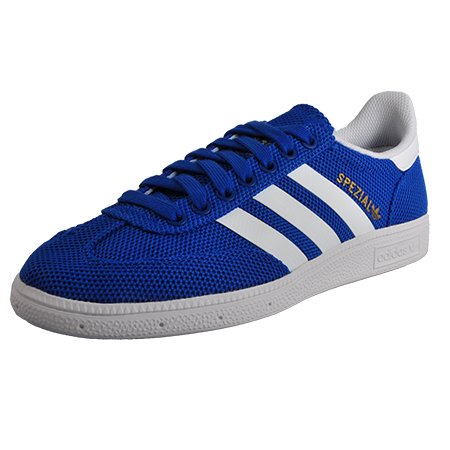 blue and white adidas originals