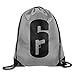 Produktbild Lesif Rainbow Six Siege, 6-Unisex-Rucksack mit Kordelzug, für Fitness/bags-gym