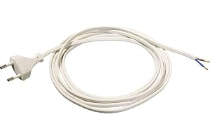 as - Schwabe 70651 Plast Euro Anslutningskabel, 3 meter Kabellängd, 230 V
