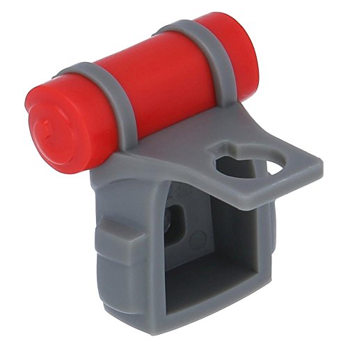 Preisvergleich Produktbild LEGO Figuren, Rucksack mit Roter Bettrolle Matt-Silber