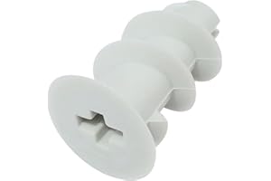 AERZETIX - C57870 - Lot de 50 Chevilles pour plaques de carton-plâtre à visser - 13x22mm en nylon - pour vis M3.5/3.9 mm - fixation en cloison sèche rénovation