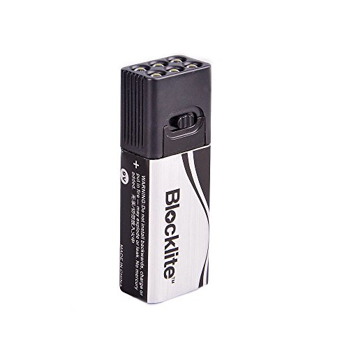 Docooler 9 Volt LED Taschenlampe Torch/Blocklite Taschenlampe Camping Licht Kompakt Ultra Hell - 4
