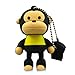 Produktbild 818-Shop No10400010038 Hi-Speed (USB 3.0 8GB) Speichersticks Affe Schimpanse T-Shirt 3D braun