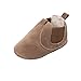 Produktbild Ursing Baby Kleinkind Jungen Mädchen Plüsch Weich Sohle Einzig alleinig Rutschfest Warm Samt Schnee Stiefel Unisex Kinder Super Cool Sneaker Solide Farbe Krippenschuhe (12~18 Monate, Grau)