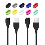 【Material】Los 10 tapones antipolvo están hechos de silicona segura e inofensiva, con una superficie lisa para un aspecto deportivo, no dañarán el reloj inteligente, tienen una durabilidad excelente y están disponibles en 10 colores, que pueden satisfacer sus diferentes necesidades