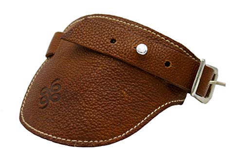 Preisvergleich Produktbild THROTTLESNAKE † Cognac Büffelleder Stiefelschutz - Lederschuhschutz - Leather Shoe Protector - Cognac Buffalo Leather Boot Protector