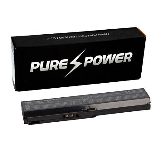 PURE⚡POWER® Laptop Akku LG 3UR18650-2-T0167 (11.1V, 4400 mAh, schwarz, 6 Zellen)