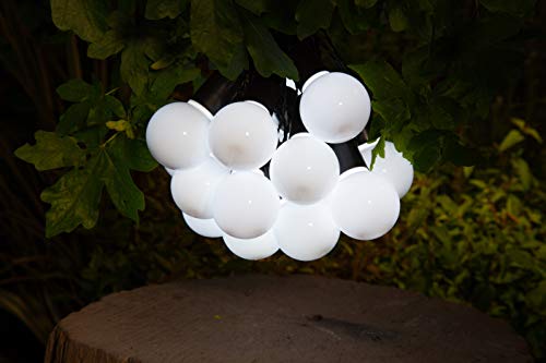 Noma 20 - Guirnalda multifunción, diseño de libélulas Blancas