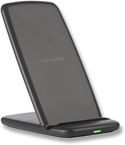 Flyproshop Fast Wireless Charger, Q720 Qi Wireless Charging Stand 2 Coils QI Wireless Charging Stand Pad for iPhone 8 X Galaxy Note 5/S8/S8+/Galaxy S7/ S7 Edge/Galaxy S6 Edge Plus, Droid Turbo2/Turbo, Lumia920 and QI-Enabled