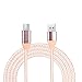 Price comparison product image squarex 1M 2A USB-C USB 3.1 Type C Data&Sync Faster Charger Cable For Samsung Galaxy NOTE 8/S8 (Rose Gold, 1M)
