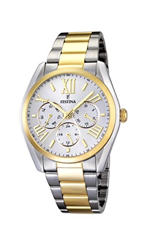 Festina Herren-Armbanduhr XL Analog Quarz Edelstahl F16751/1 Festina Herren-Armbanduhr XL Analog Quarz Edelstahl F16751/1