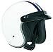 Vega 8538 042 Open Face Helmet with Blue Stripe (White)(Small) RS.9149.00