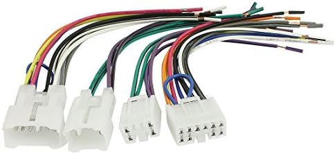 Pack Of 4 Auto Car DVD GPS Connection Cable Harness for Toyota Corolla Crown Camey
