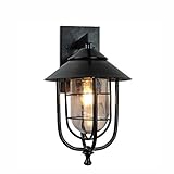 Starke doppelschichtige Lampenabdeckung: Hochtemperaturlackhülle, doppelschichtige verstärkte Lampenabdeckung, hoher wasserdichter Index hat keine Angst vor Wind und Sonne, wasserdicht und staubdicht, klassischer Exportstil.