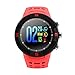 Produktbild OOFAYWFD GPS Sport Smartwatch Bluetooth 4.2 IP68 Wasserdicht Touchscreen Schrittzähler Schlafüberwachung Für Android Ios,Red
