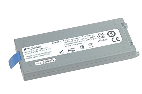 KingSener CF-VZSU48 Laptop-Akku Für Panasonic Toughbook CF-19, CF19, CF-VZSU28, CF-VZSU48U, CF-VZSU50,6 Zellen, 10,65V, 58W/h - 2