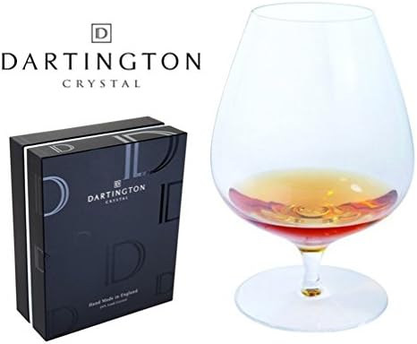 Dartington Origin Large Hand Made Single Crystal Brandy Balloon Glass Gift Boxed