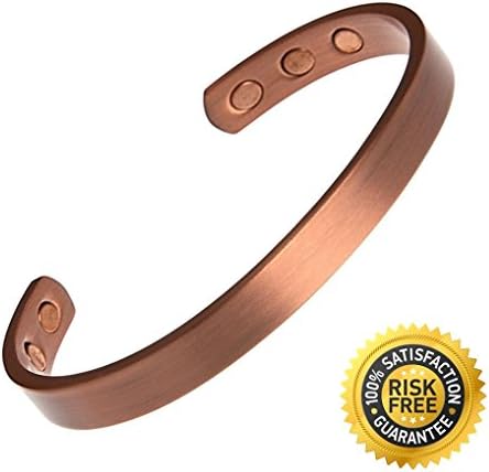 Adjustable Elegant Pure Copper Magnetic Therapy Bracelet - Arthritis Pain Relief for Men and Women