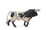 Figura de la réplica del Toro Bravo Español a escala y pintado a mano. Fabricado en plástico. Puede adquirirse en 10 modelos diferentes según el trapío del toro y su pose.