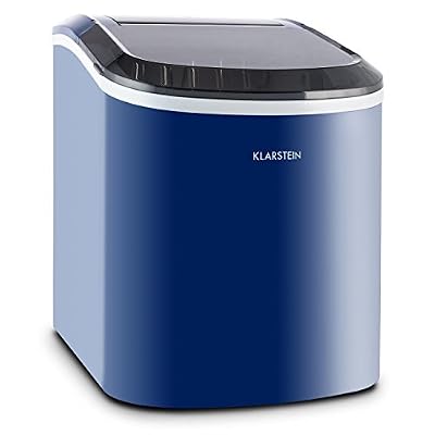 Klarstein Tequila Machine à glaçons (réservoir de 2,4L, max. 12kg/jour, 2 tailles de glaçons, conteneur 0,7L, production 6-13 min, LED)