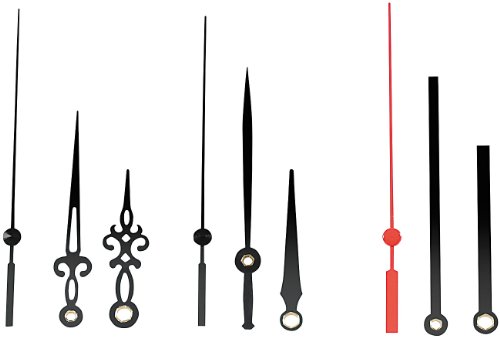 St. Leonhard Funk-Uhrwerk mit 3 verschiedenen Zeigersets - 5