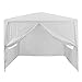 Produktbild Ruication Keinde Outdoor Festzelt Gartenpavillon 3 x 4 m wasserdicht PE Partyzelt Markise Markise Camping Club Sonnenschirme Vordach Schatten für Outdoor Hochzeit Garten Party