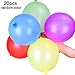 Produktbild Xiton 20 PCs Lochballons Mit Gummiband Fun Party GefäLligkeiten Luftballons Kinderparty BeutelfüLler Long Neck Punch Luftballons FüR Geburtstagsfeier Party Dekoration