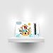 Baby and Child Home and Travel Thermometer Set to Monitor Temperature - Ark Animals Baby Nursery Room Thermometer & Duck bath thermometer