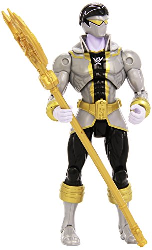 Power Ranger Súper Megaforce Figura DX Ranger, Color Plateado (Bandai 38177)