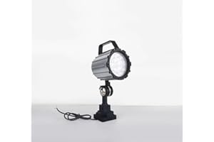 XUNDE Explosion Proof Lighting 7W 24V Adjustable Aluminum Alloy Short Arm Industrial Light Waterproof LED Work Light for Lathe, CNC Milling Machine, Drilling Machine (7)